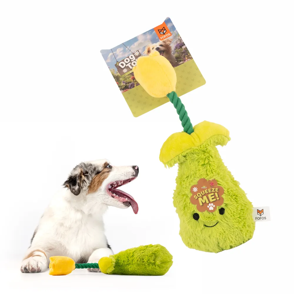 Barkbutler x Fofos Garden Tulip Plush Toy for Dogs