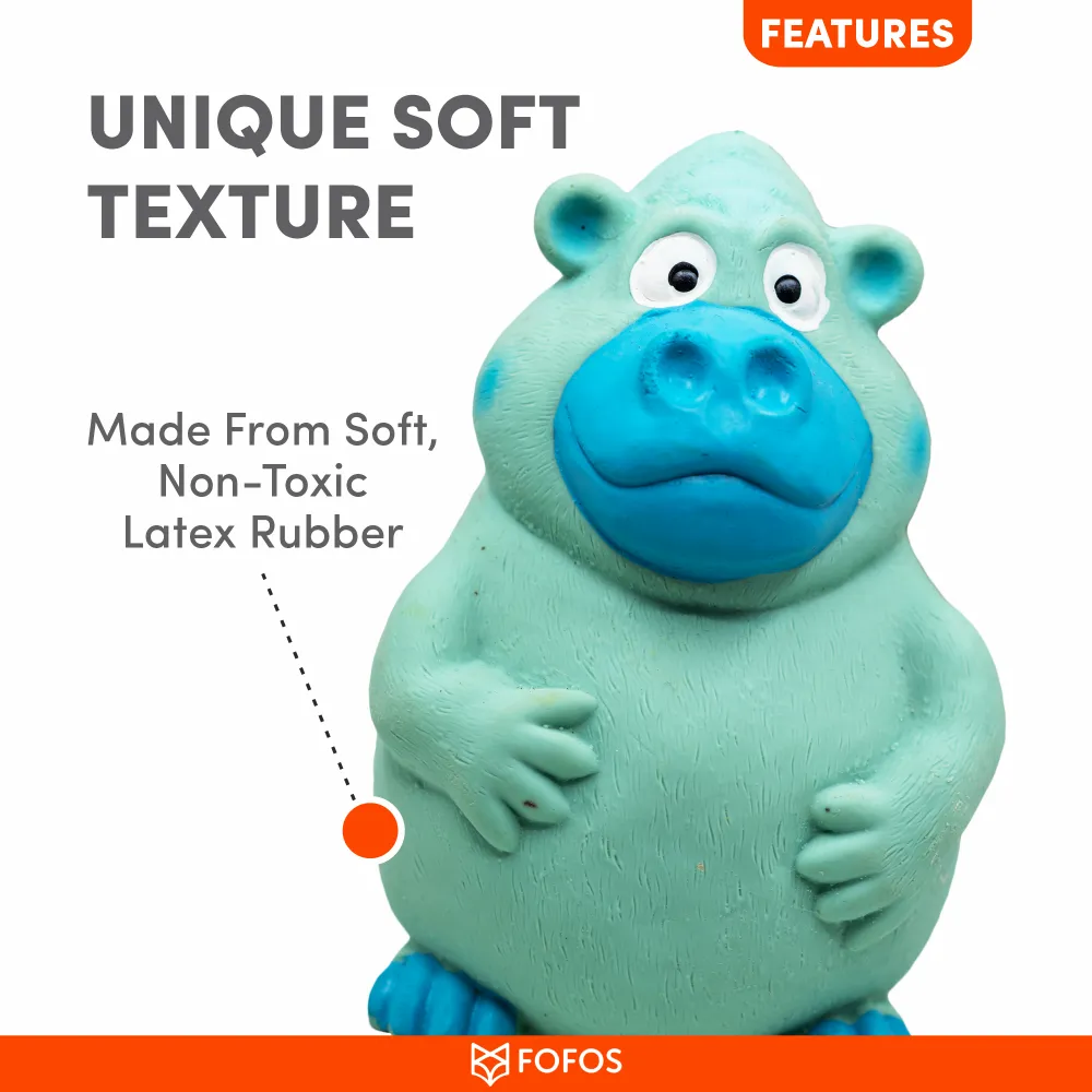 Barkbutler x Fofos Latex Bi Ape Toy for Dogs