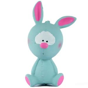 Barkbutler x Fofos Latex Bi Rabbit Toy for Dogs | For Medium Chewers (Blue)