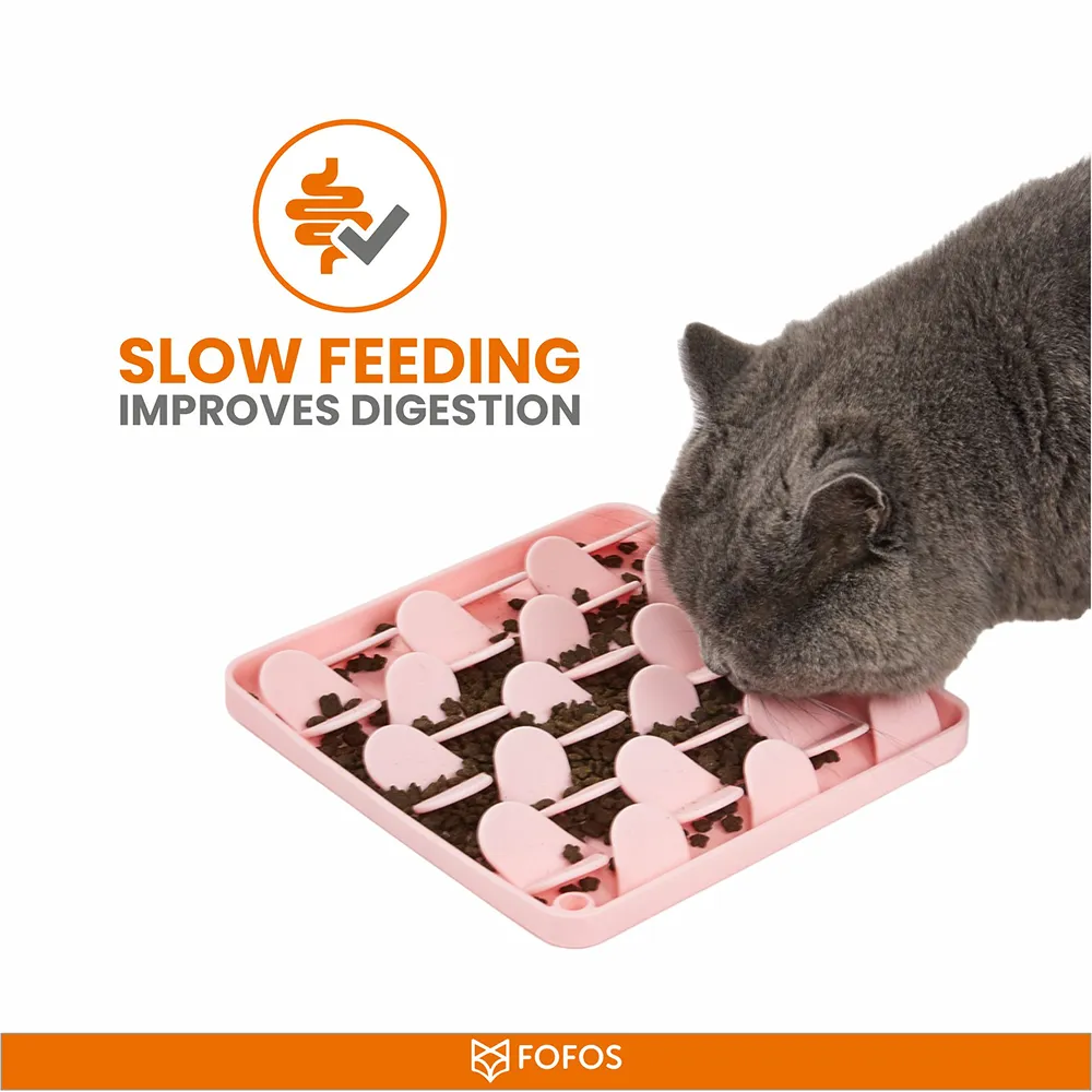 Barkbutler x Fofos Licking Mat for Dogs and Cat (Pink)