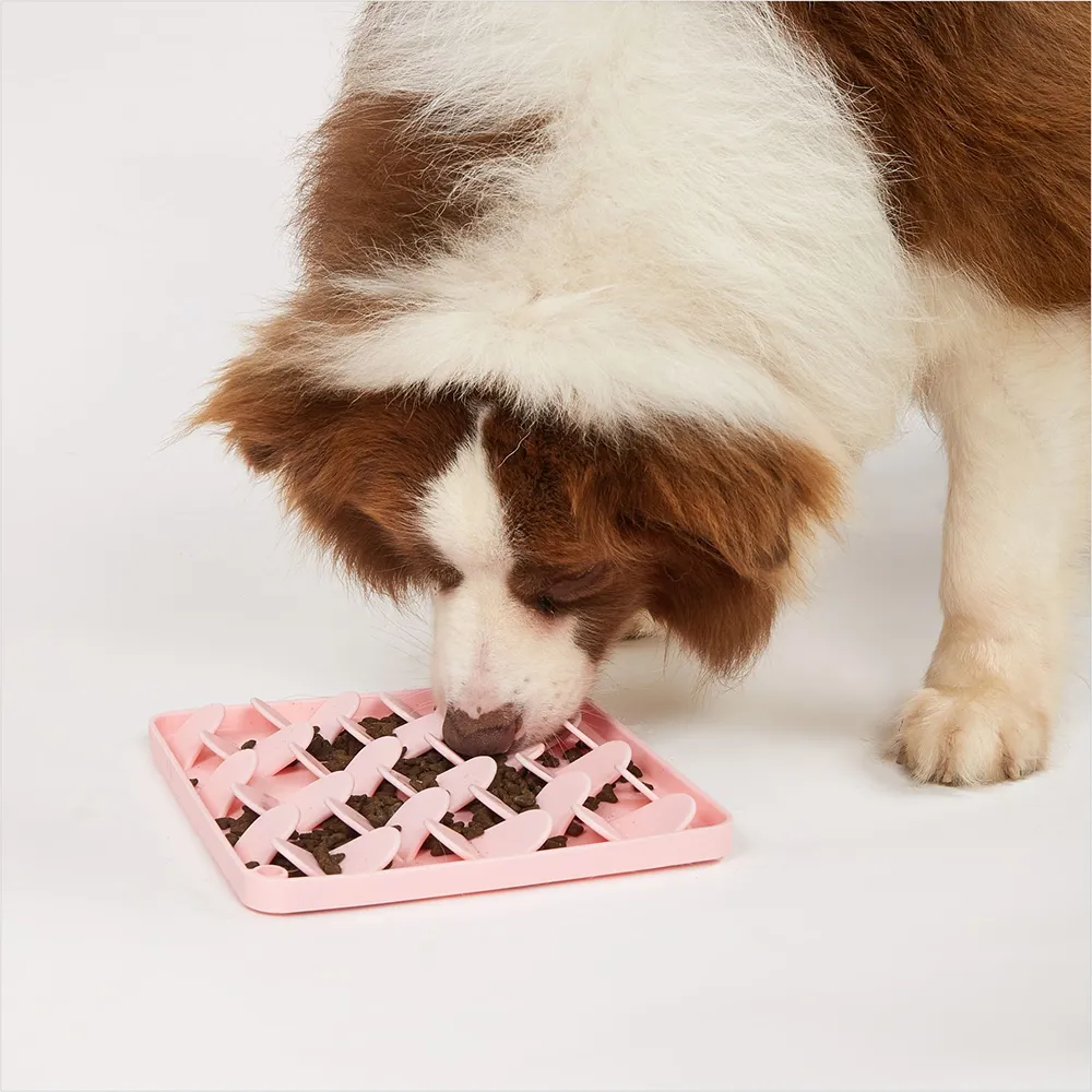 Barkbutler x Fofos Licking Mat for Dogs and Cat (Pink)