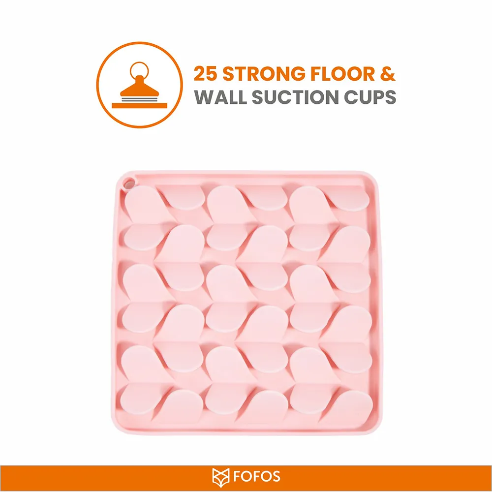 Barkbutler x Fofos Licking Mat for Dogs and Cat (Pink)