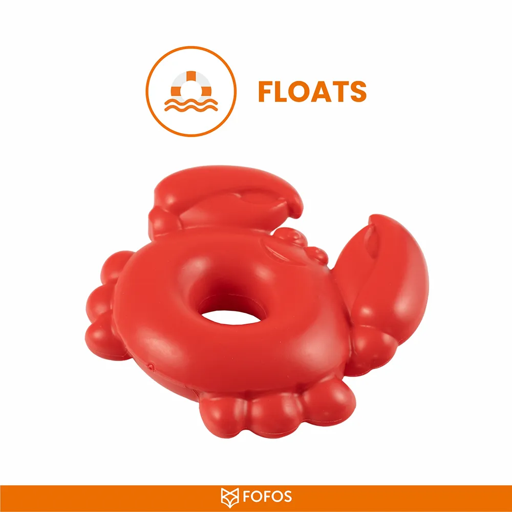 Barkbutler x Fofos Ocean Crab Squeaky Chew Toy for Dogs