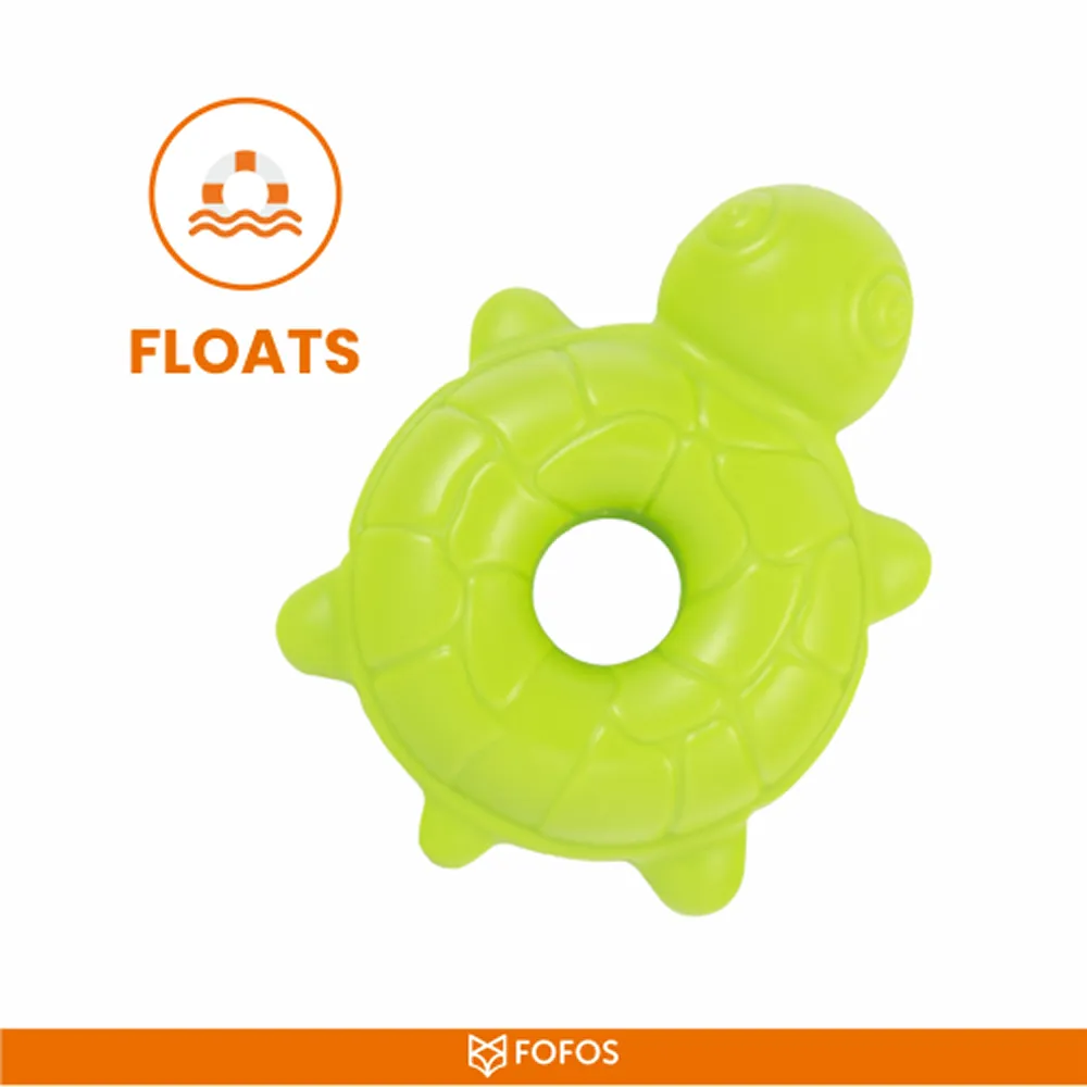 Barkbutler x Fofos Ocean Turtle Squeaky Chew Toy for Dogs
