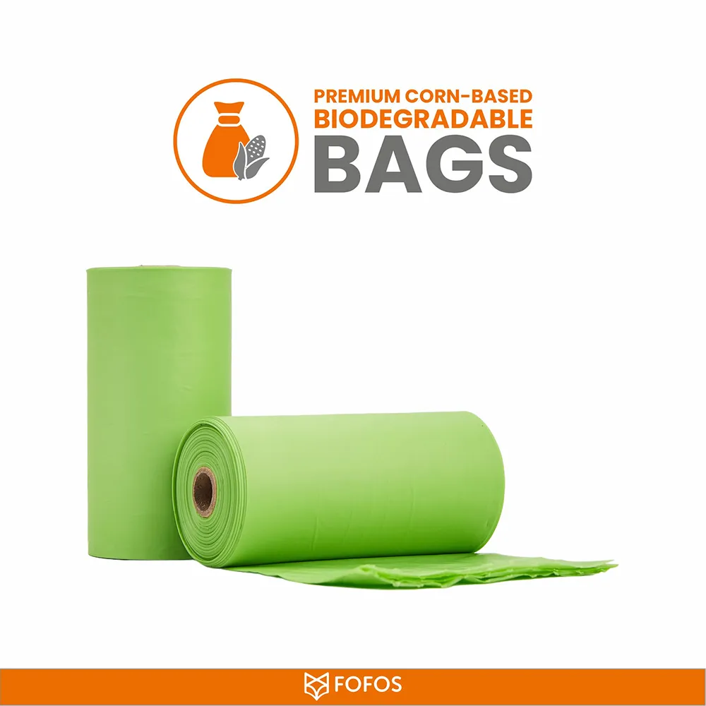 Barkbutler x Fofos Poop Bags Set for Dogs and Cats (Navy)