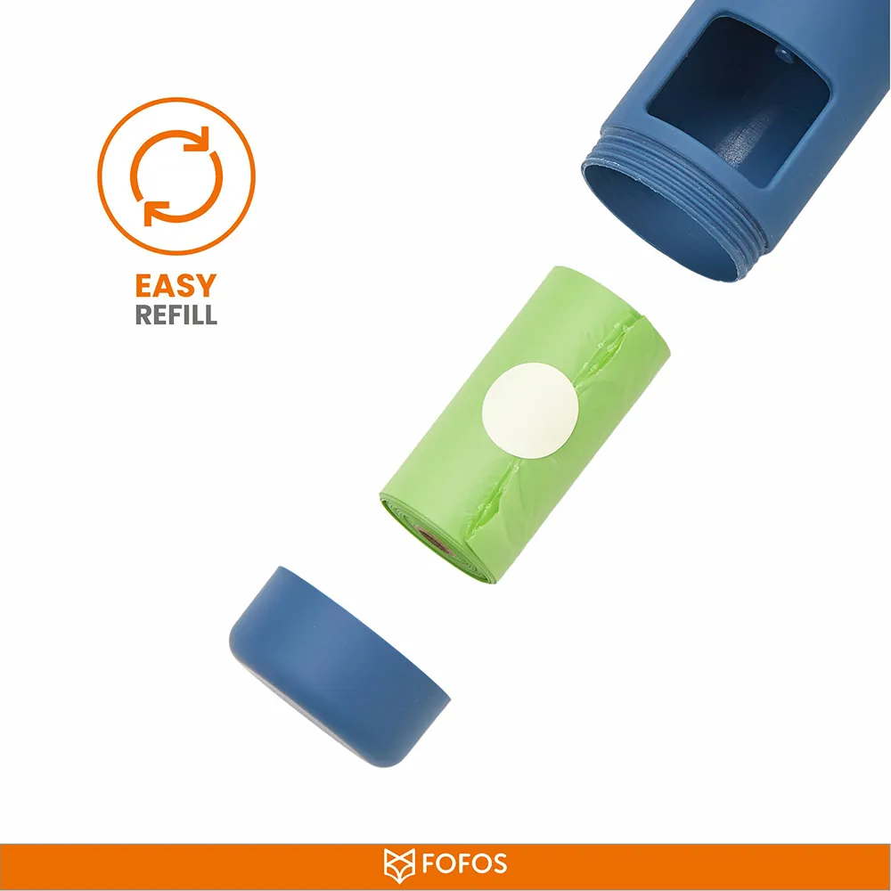 Barkbutler x Fofos Poop Bags Set for Dogs and Cats (Navy)