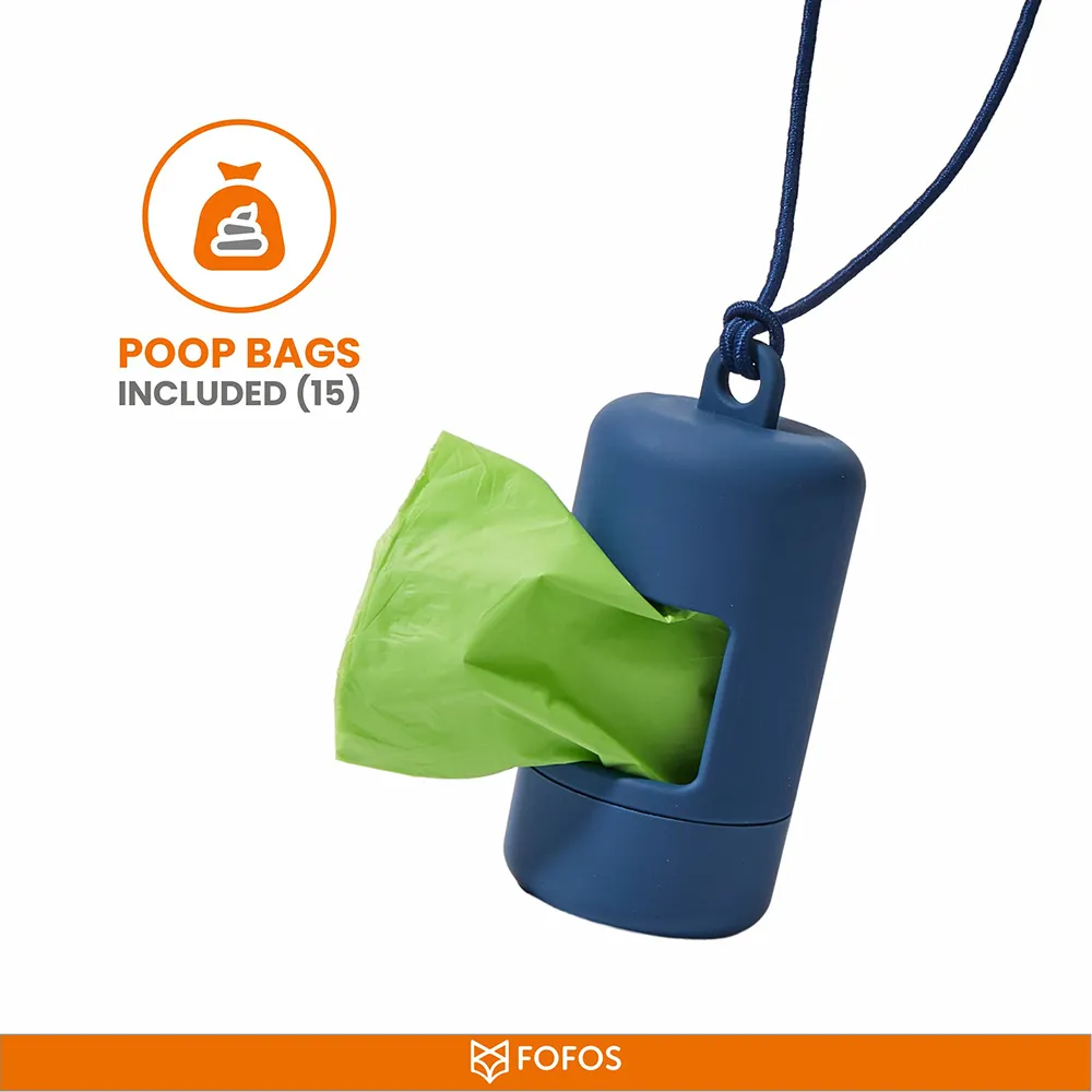 Barkbutler x Fofos Poop Bags Set for Dogs and Cats (Navy)