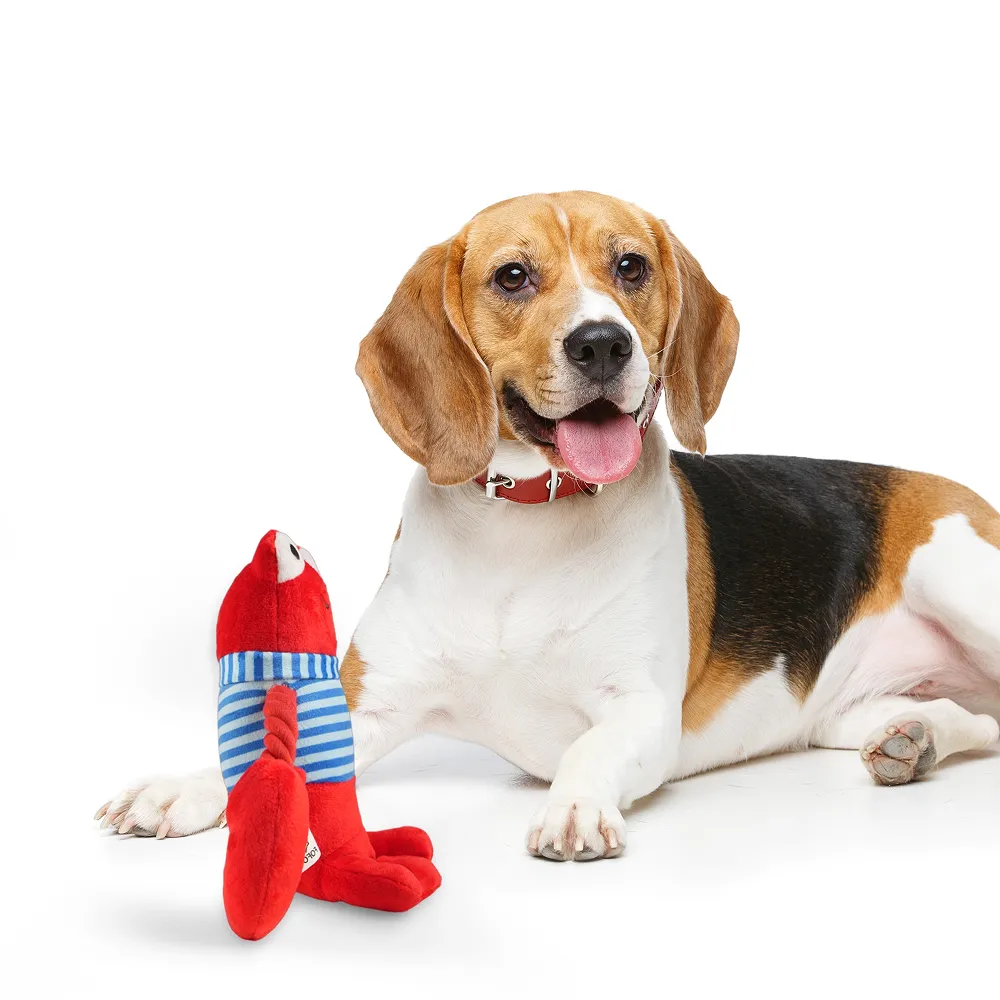 Barkbutler x Fofos Sealife Lobster Plush Toy for Dogs