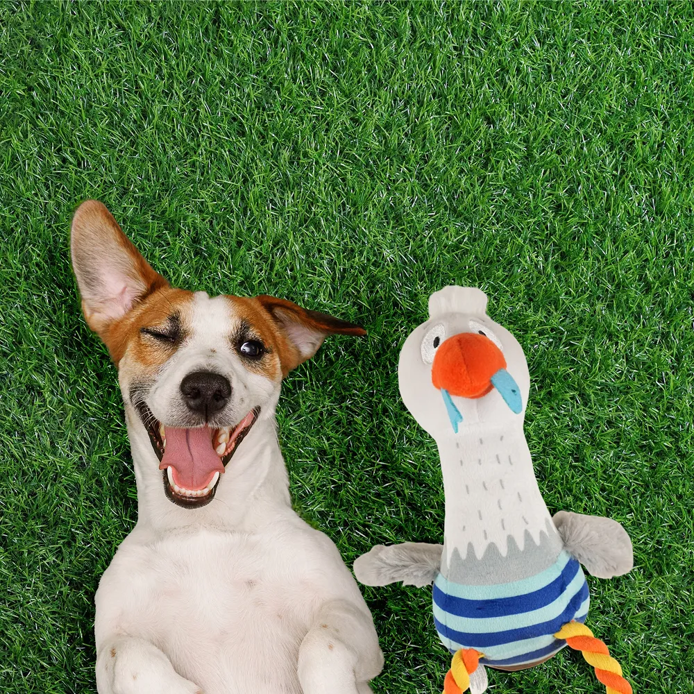 Barkbutler x Fofos Sealife Sea mew Plush Toy for Dogs