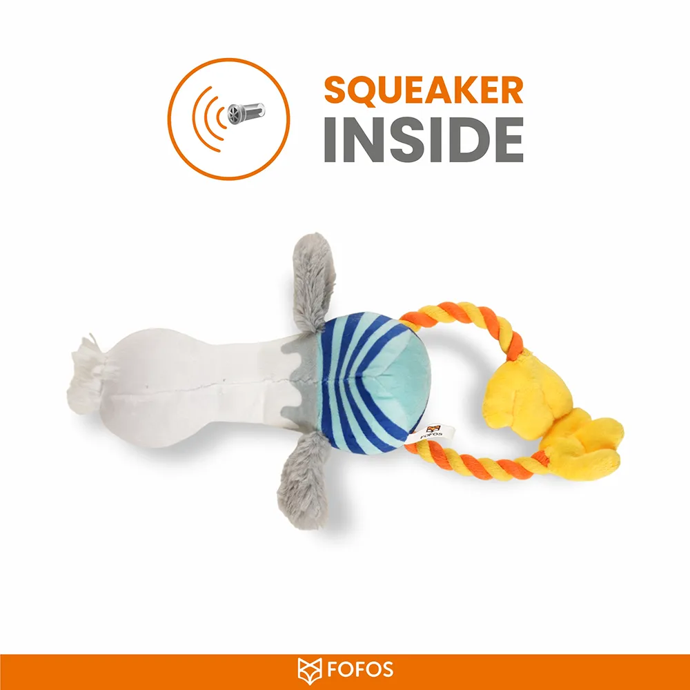 Barkbutler x Fofos Sealife Sea mew Plush Toy for Dogs