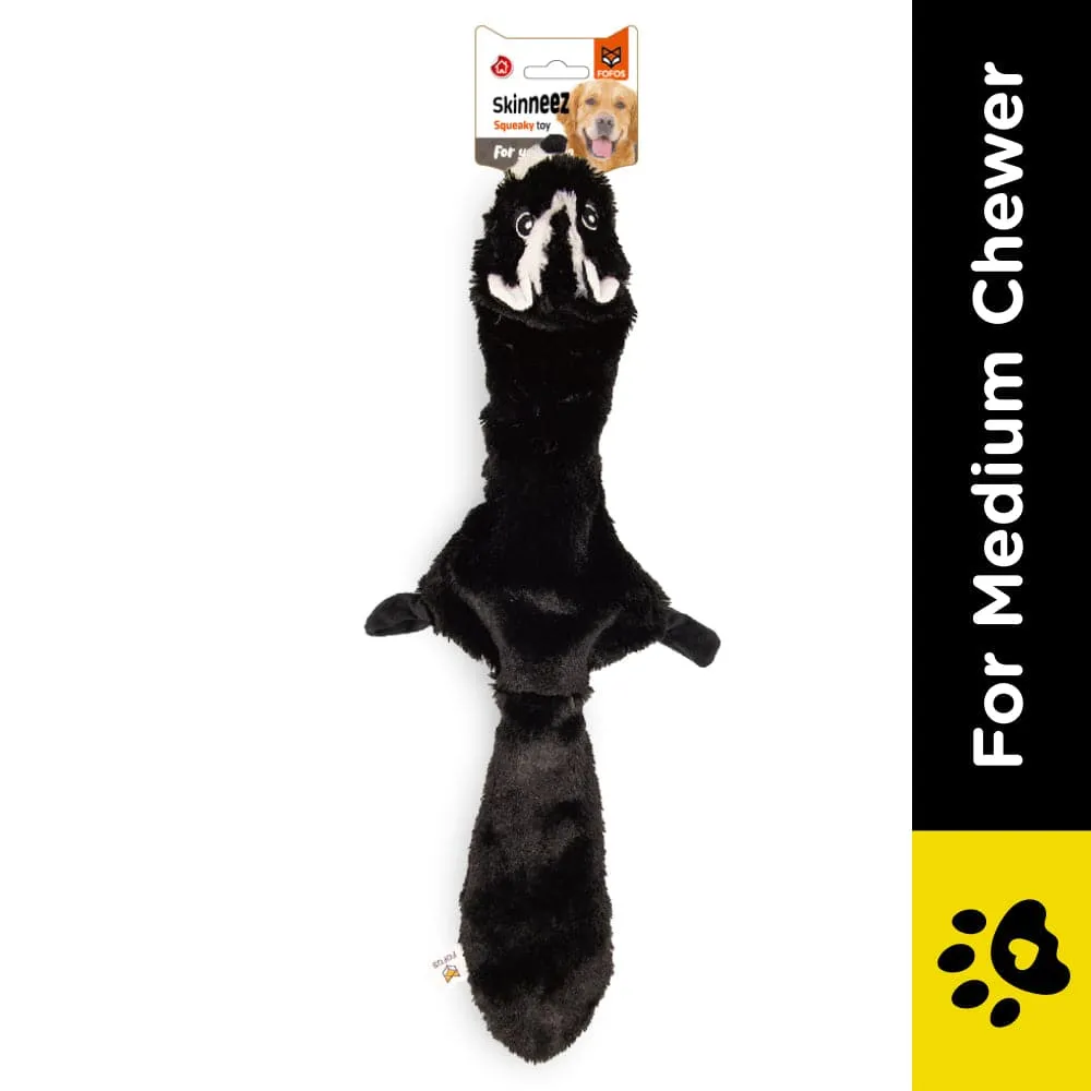 Barkbutler x Fofos Skinneez Skunk Toy for Dogs