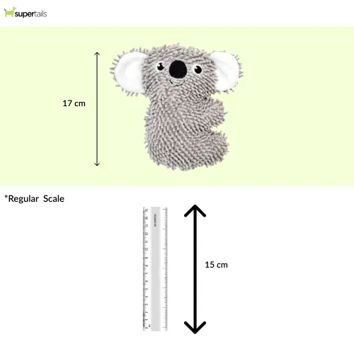 Barkbutler x Fofos Tough Koala Chew Toy for Dogs