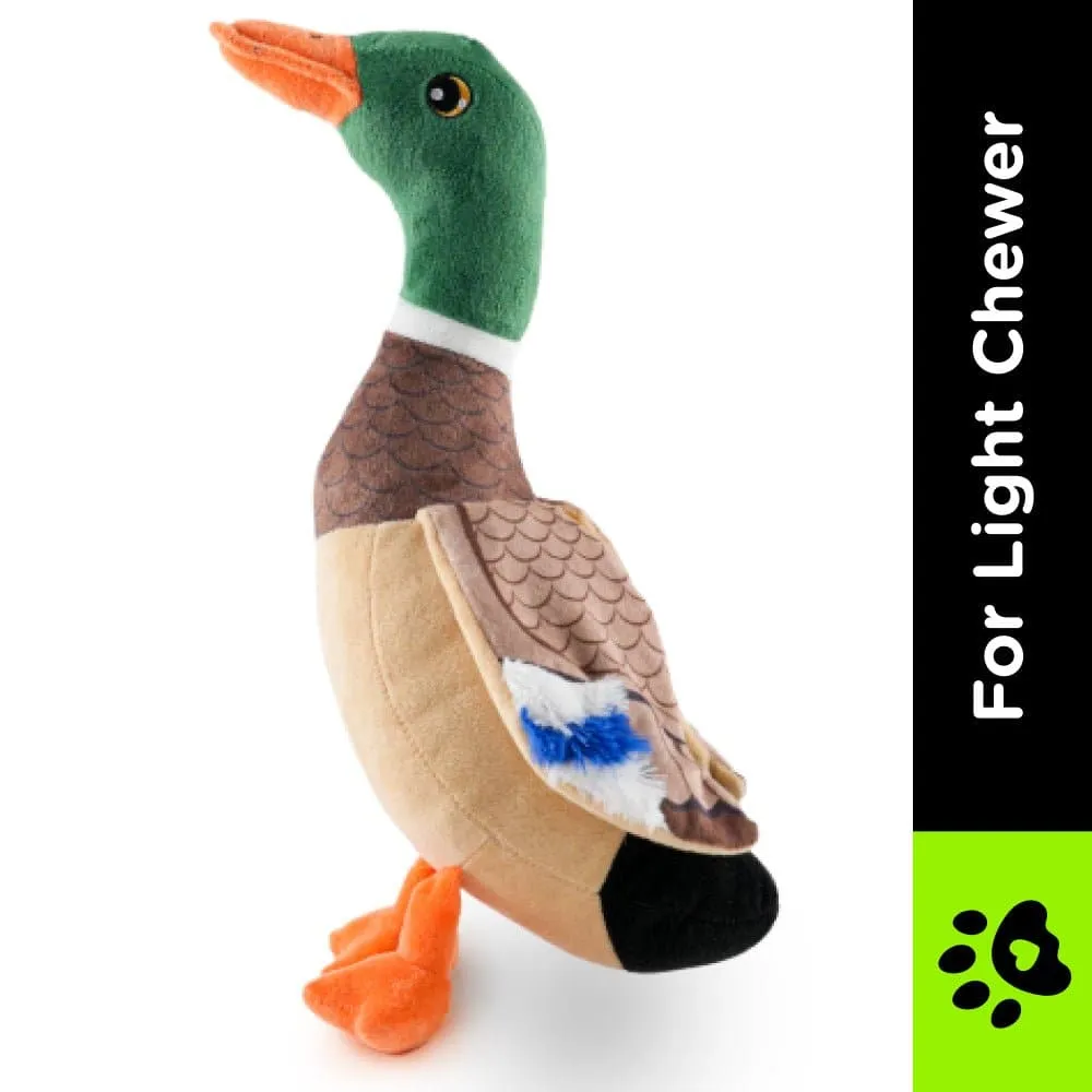 Barkbutler x Fofos Wild Duck Squeaky Plush Toy for Dogs