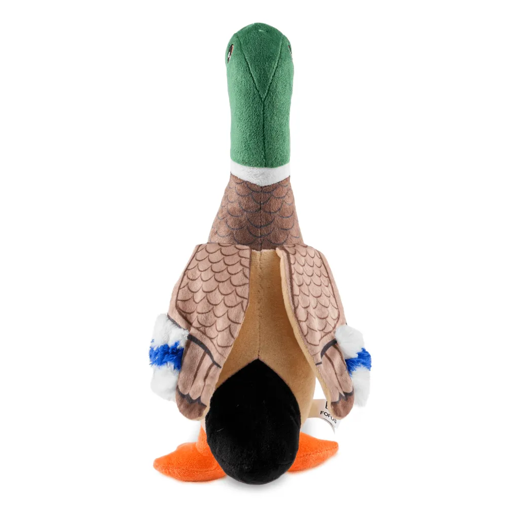 Barkbutler x Fofos Wild Duck Squeaky Plush Toy for Dogs
