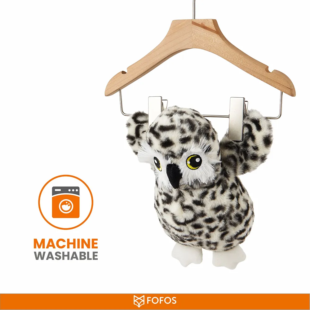 Barkbutler x Fofos Wildlife Owl Plush Toy for Dogs
