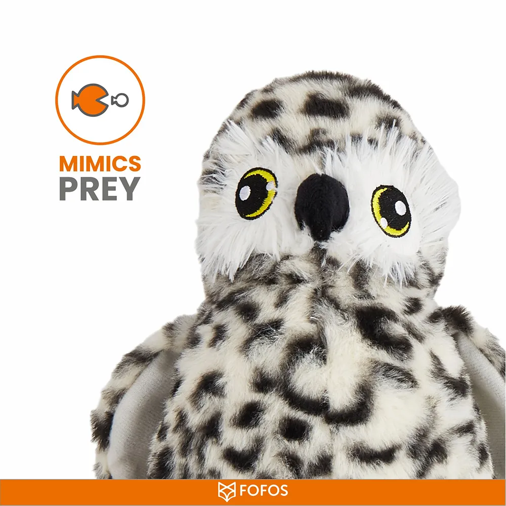Barkbutler x Fofos Wildlife Owl Plush Toy for Dogs