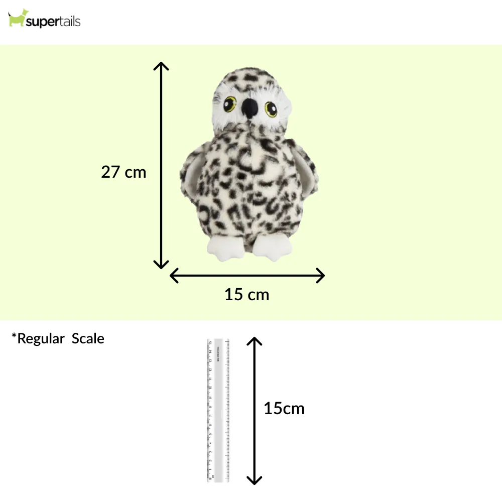 Barkbutler x Fofos Wildlife Owl Plush Toy for Dogs