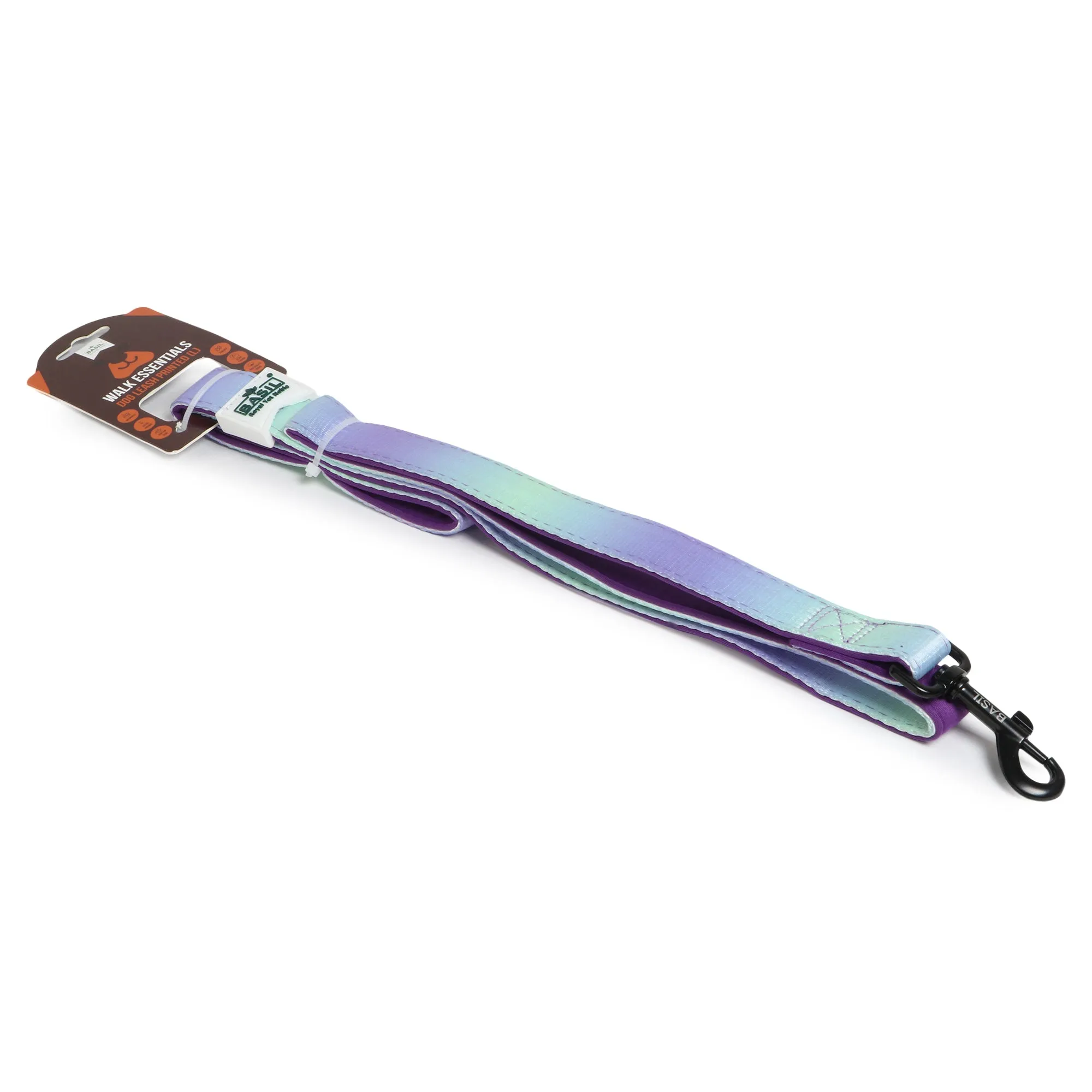 Basil Padded Leash for Dogs (Purple/Blue)
