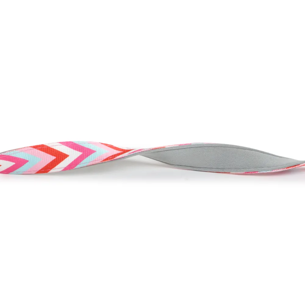 Basil Printed Leash for Dogs and Cats (Pink)