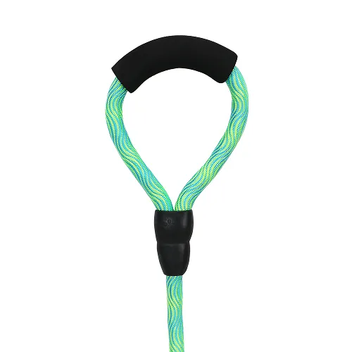 Basil Rope Leash for Dogs (Yellow/Green)