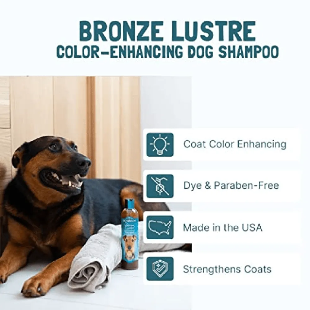 Bio Groom Bronze Lustre Color Enhancer Shampoo For Dogs