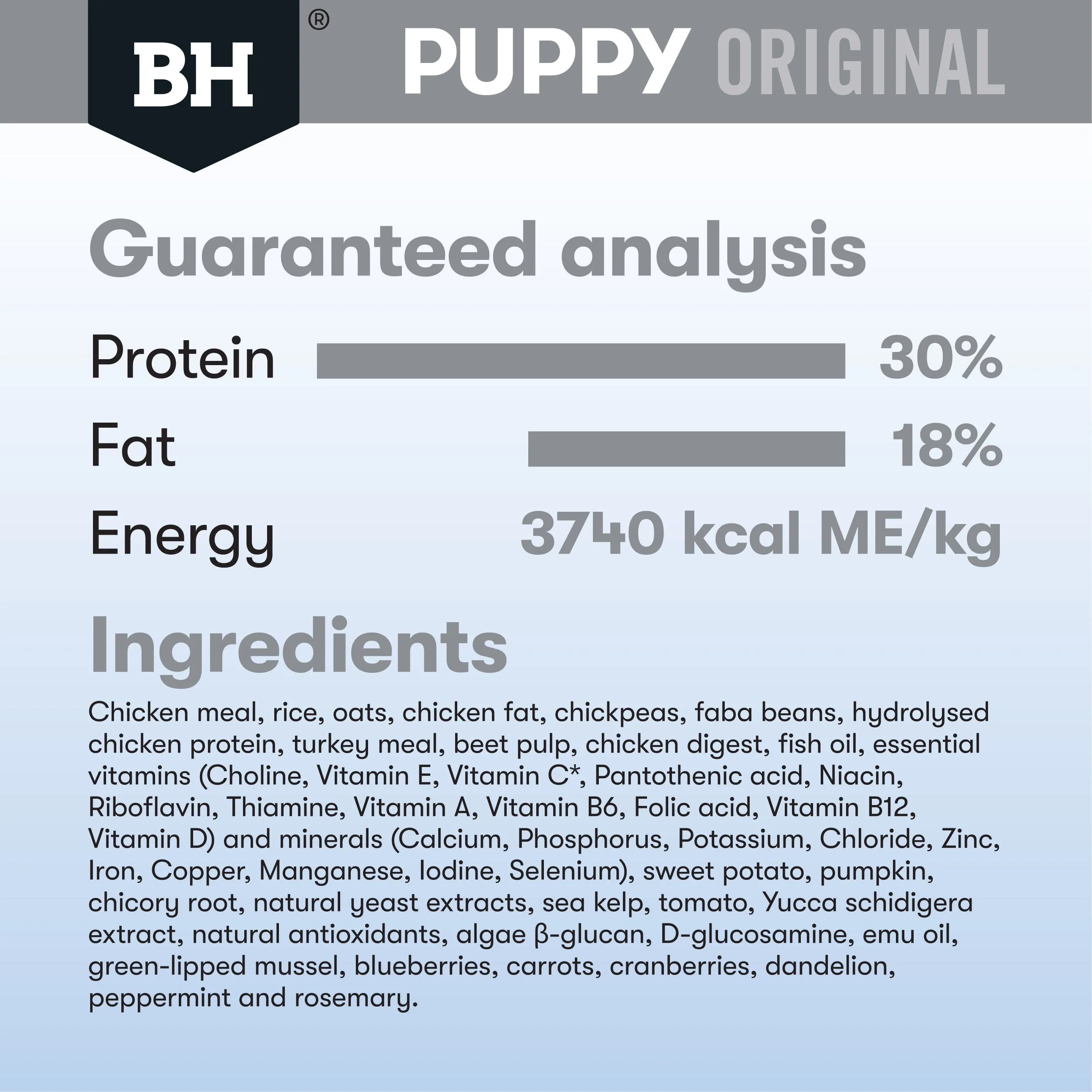 Black Hawk Chicken and Rice Small Breed Puppy Dry Dog Food 10kg