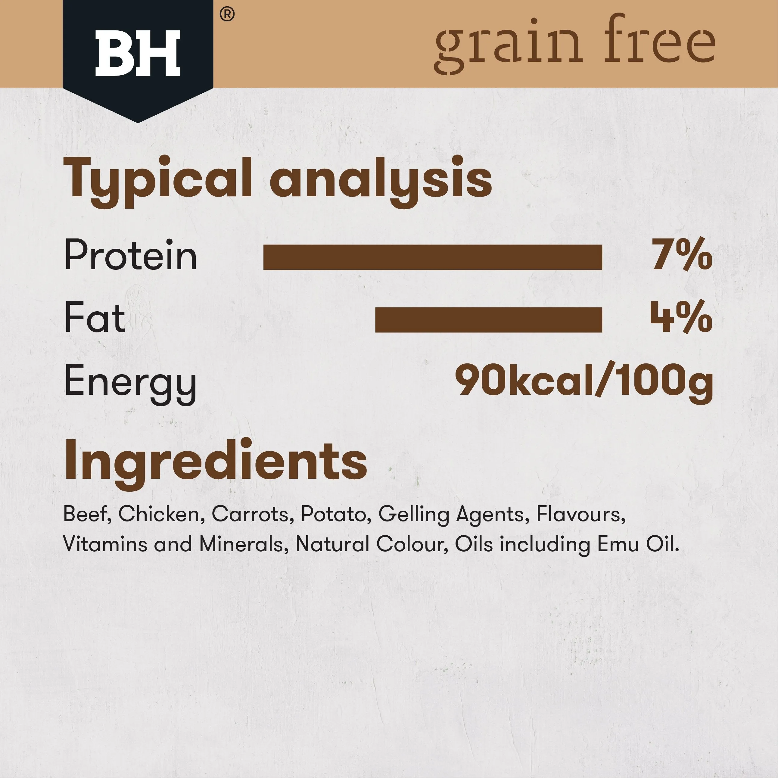 Black Hawk Grain Free Beef Wet Dog Food 400g