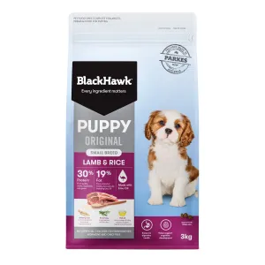 Black Hawk Lamb and Rice Small Breed Puppy Dry Dog Food 3kg
