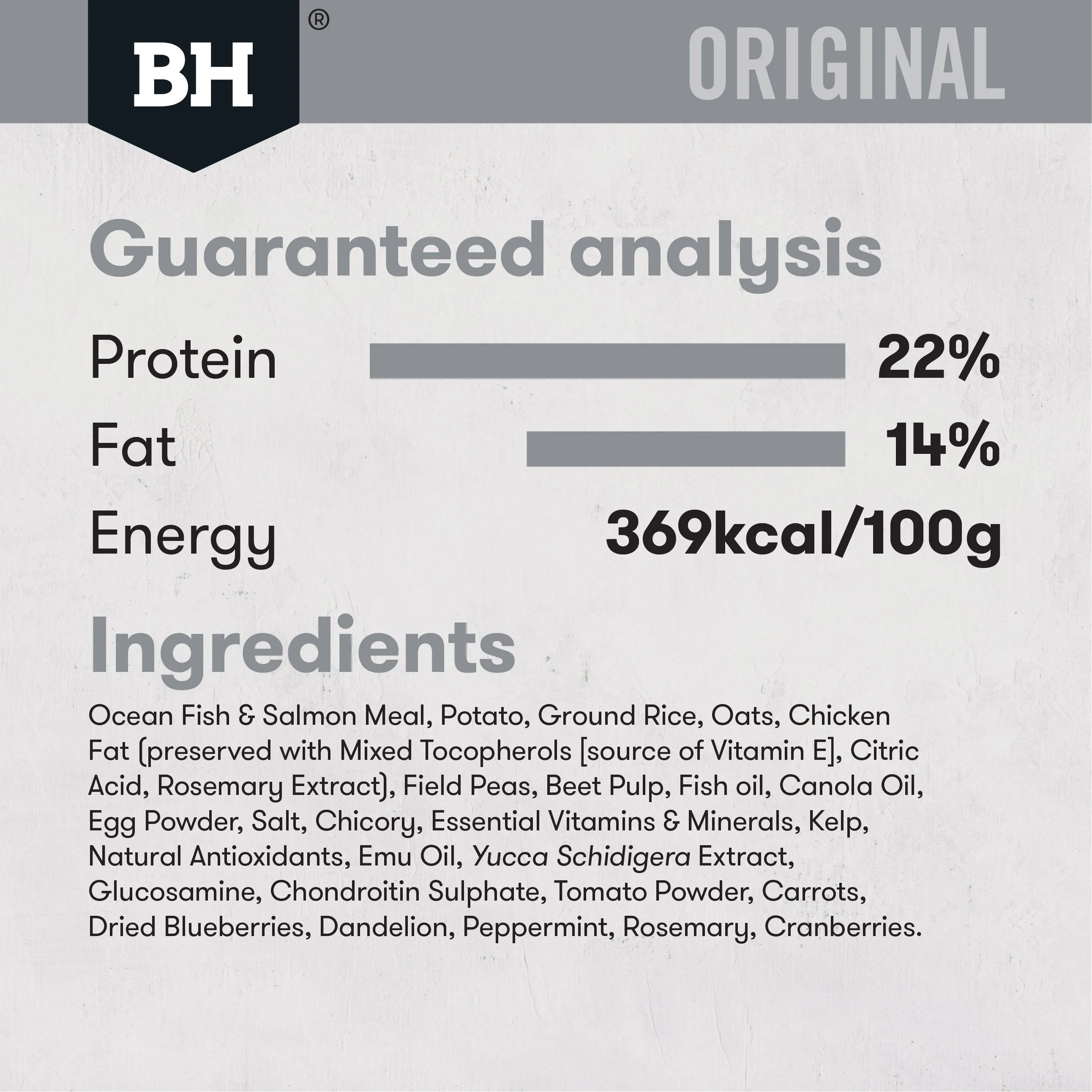 Black Hawk Original Fish and Potato Dry Dog Food 10kg