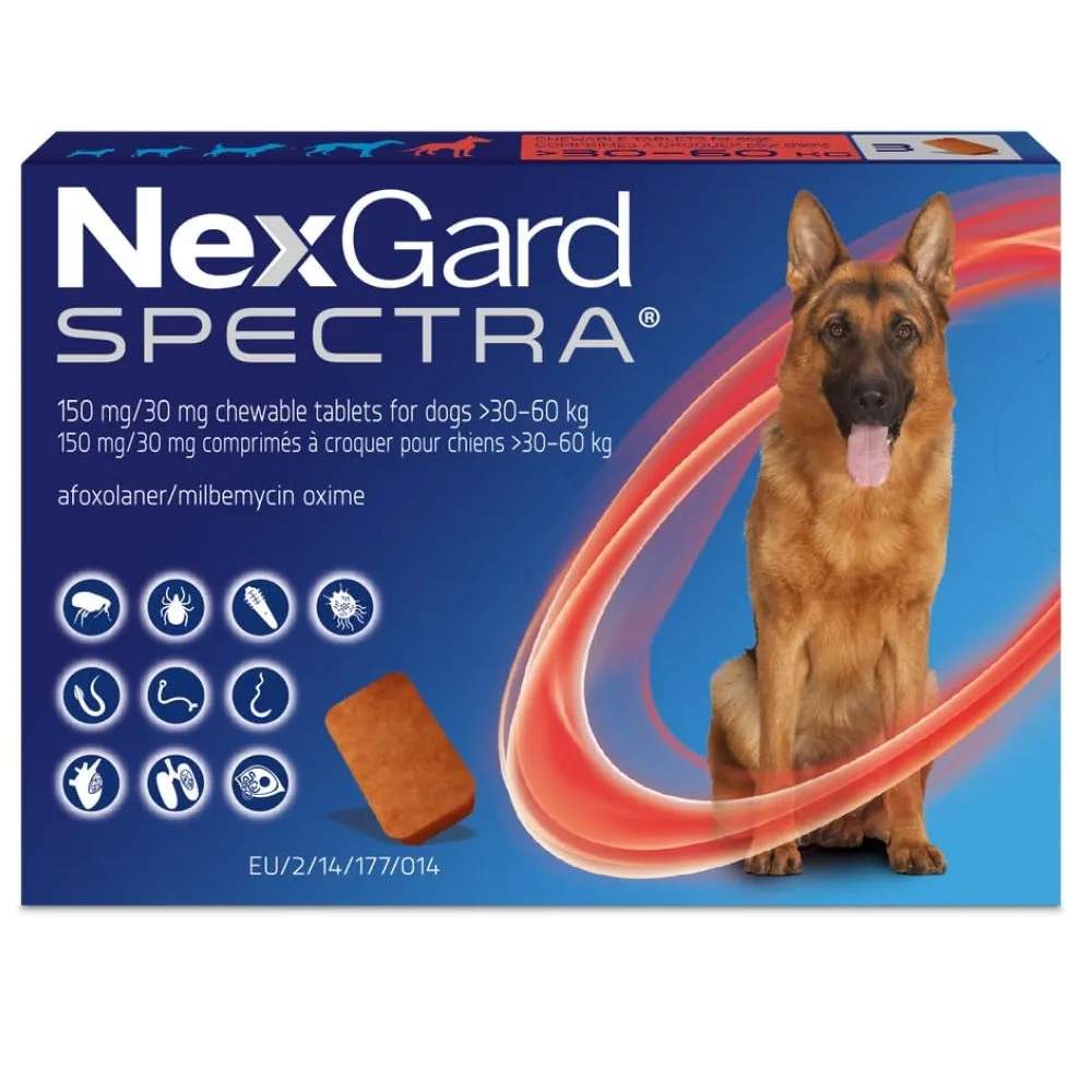 Boehringer Ingelheim Nexgard Spectra Tablet (30 to 60kg) for Dogs