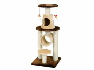 BONALTI Cat Play Tower - Brown-Beige Pets Qatar