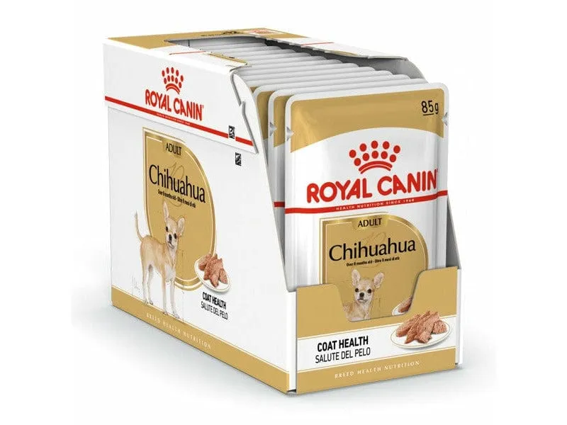 Breed Health Nutrition Chihuahua Adult (WET FOOD - Pouches) 12X 85G Pets Qatar