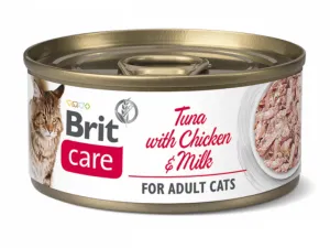 Brit Care Cat Tuna with Chicken And Milk 70 g Pets Qatar