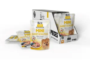 Brit Care Mini Rabbit&Salmon fillets in gravy 24x85g Pets Qatar