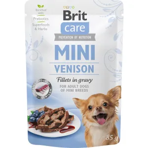 Brit Care Mini Venison fillets in gravy  85g Pets Qatar