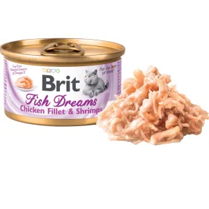 Brit Fish Dreams Chicken fillet & Shrimps 80 g Pets Qatar
