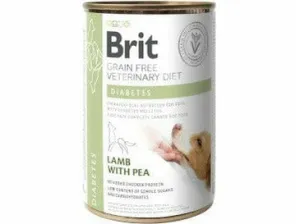 Brit GF Veterinary Diets Dog Can Diabetes 400g Pets Qatar