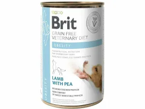 Brit GF Veterinary Diets Dog Can Obesity 400g Pets Qatar