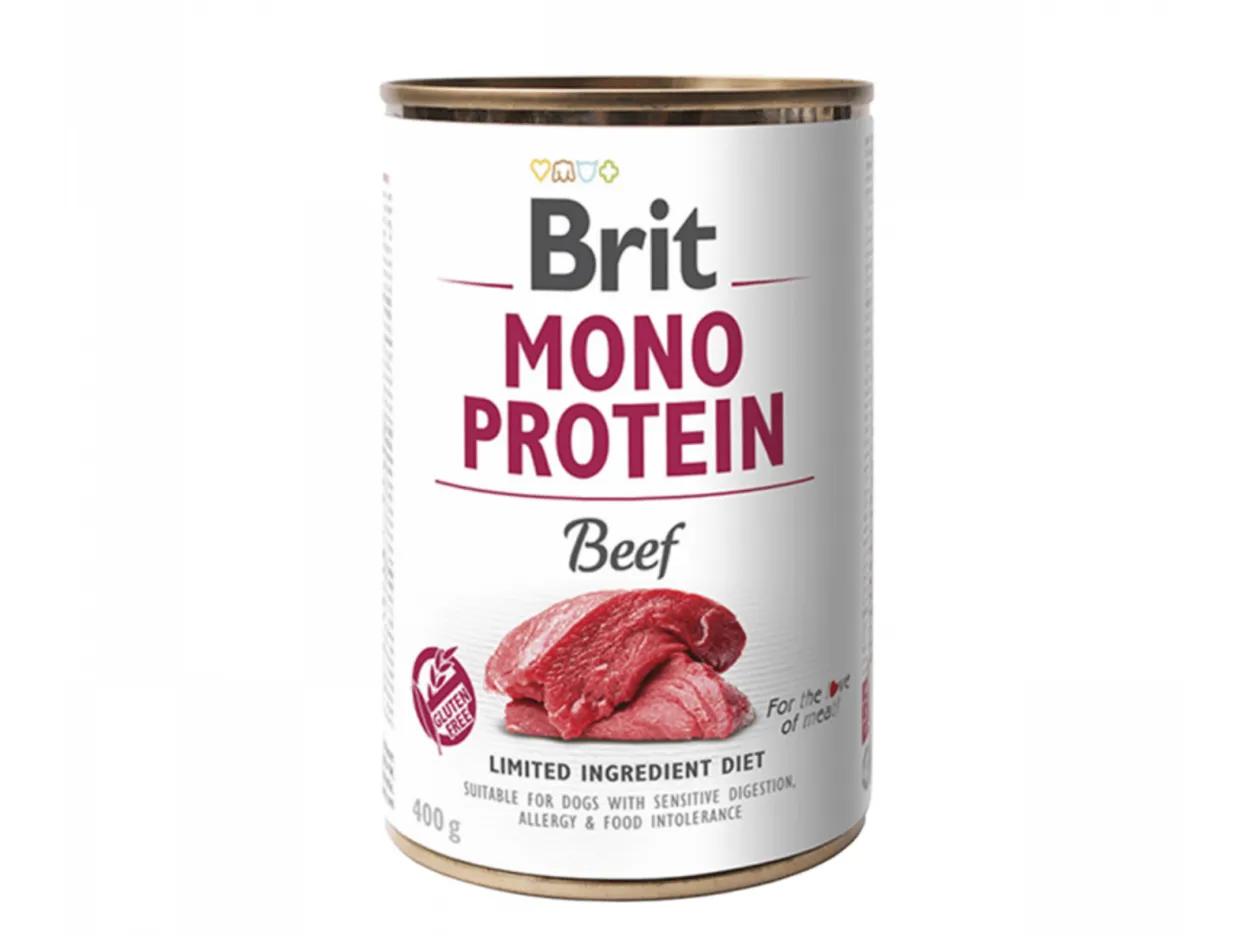 Brit Mono Protein Beef  400 g Pets Qatar