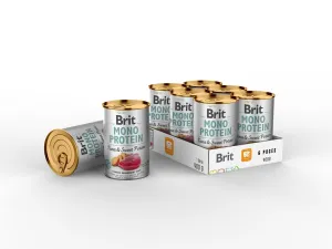Brit Mono Protein Tuna & Sweet Potato 6x400g Pets Qatar
