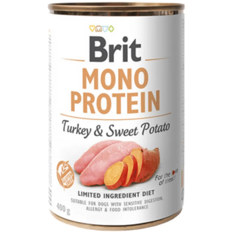 Brit Mono Protein Turkey & Sweet Potato 400 g Pets Qatar