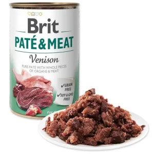Brit Pate & Meat Venison 400 g Pets Qatar