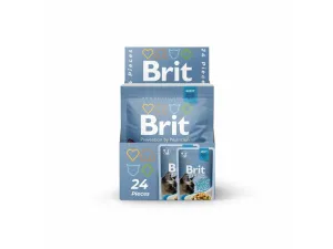 Brit Premium Fillets in Gravy with Chicken 24X85g pouchs Pets Qatar