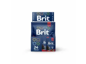 Brit Premium Gravy with Beef Stew & Peas 24x100g pouchs Pets Qatar