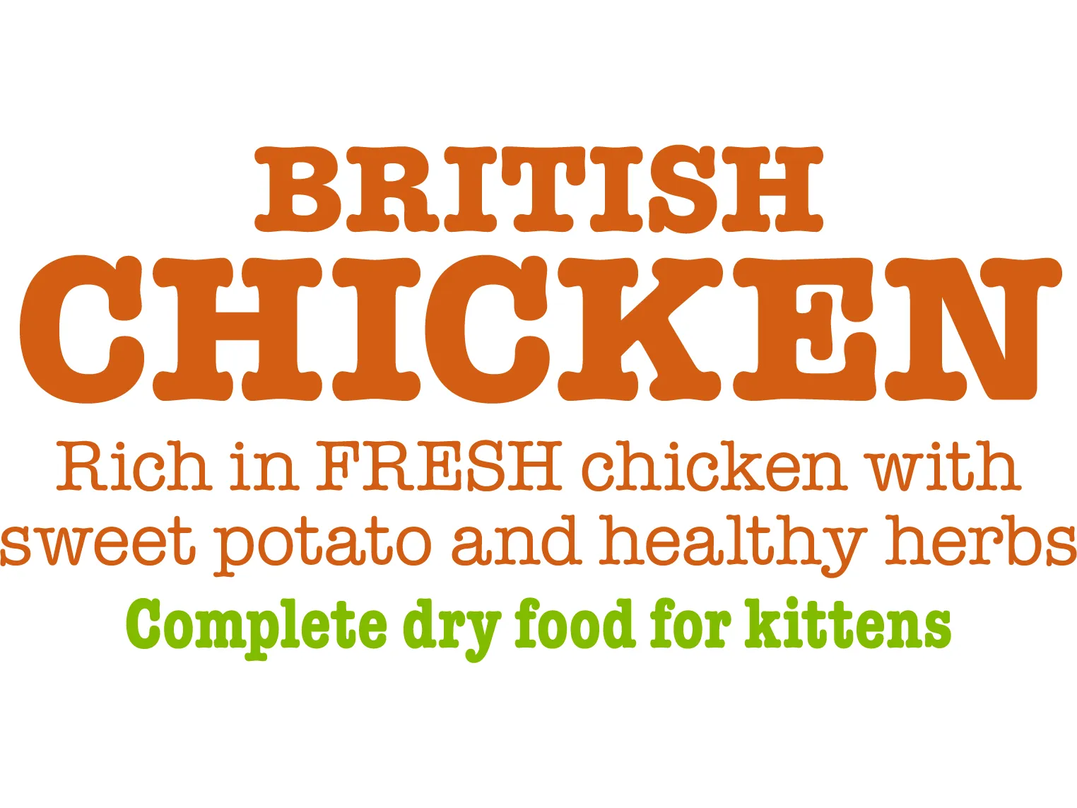 British Chicken Complete dry food for Kittens 375gm /Little BigPaw Pets Qatar