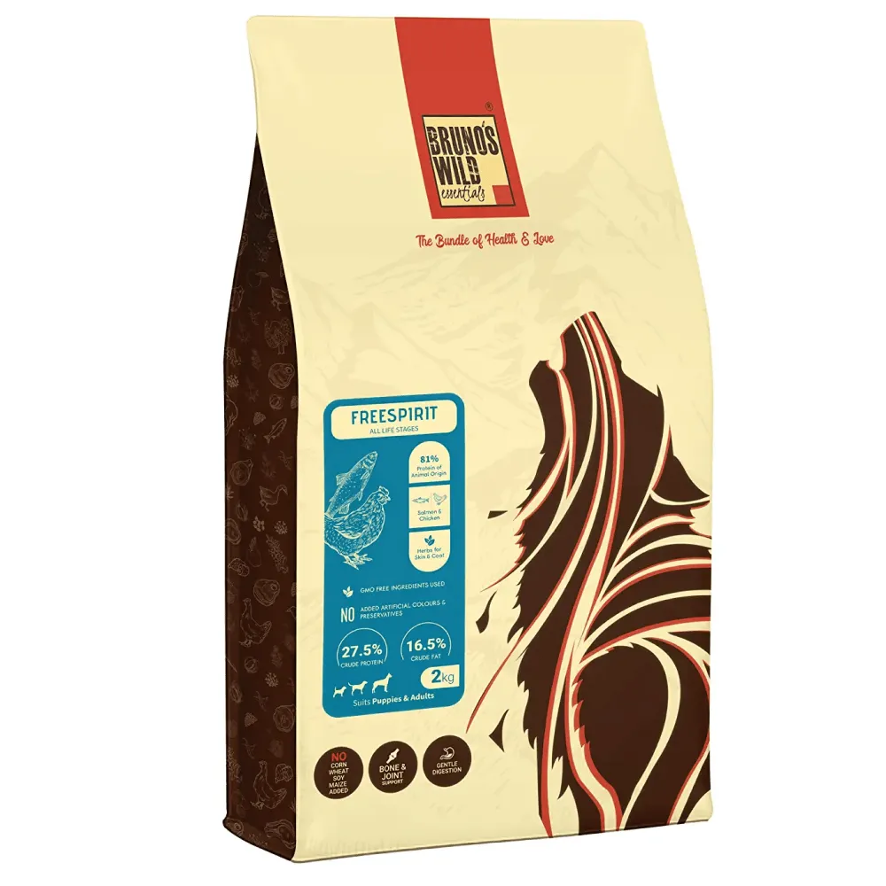 Bruno's Wild Essentials Freespirit Dog Dry Food