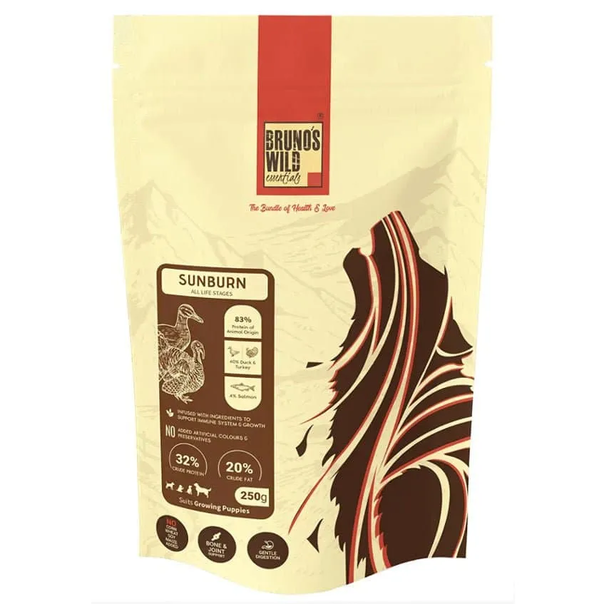Bruno's Wild Essentials Sunburn Dog Dry Food
