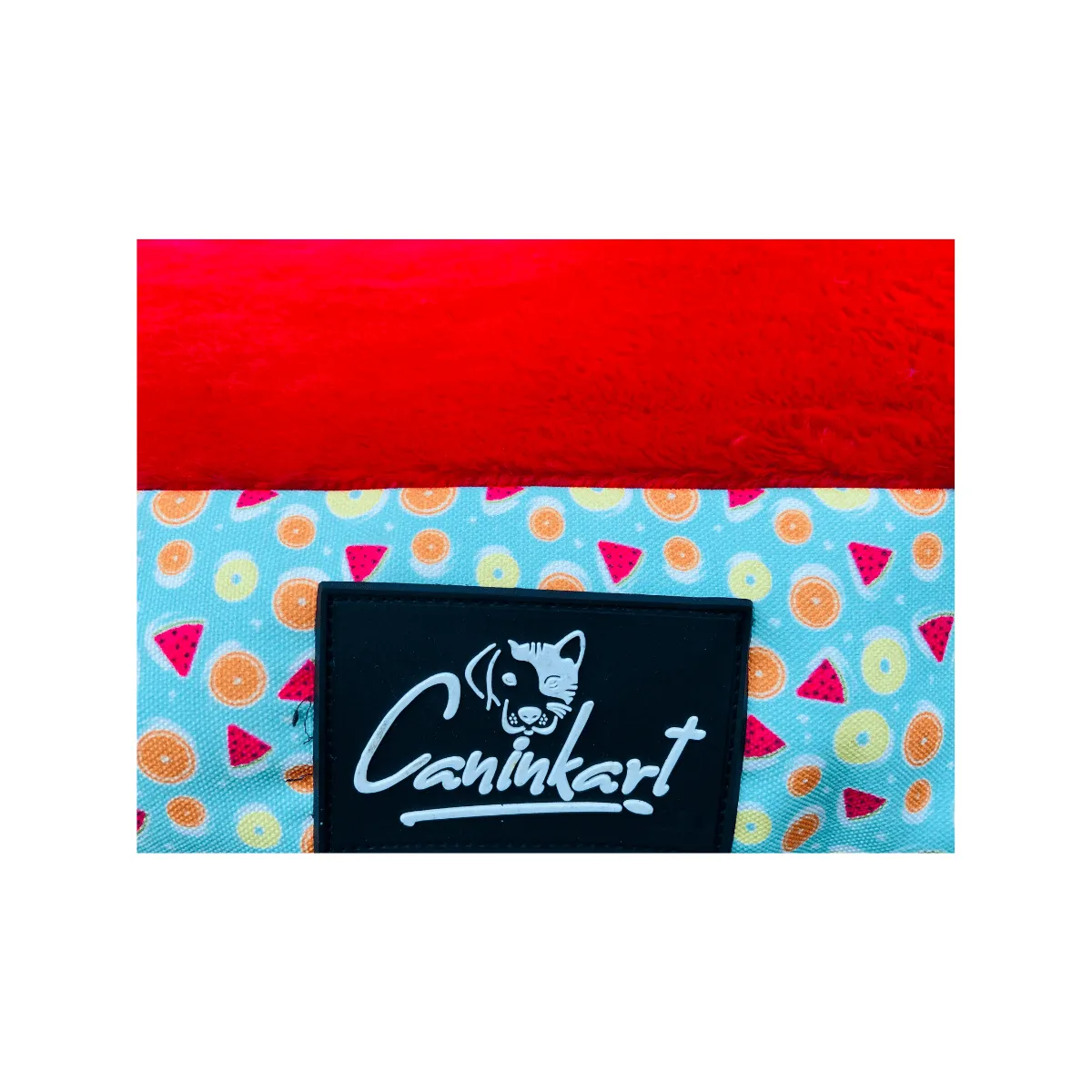 Caninkart Red Fruit Full Lounge Mattress for Dogs