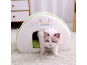 Cat Bed House S:44*28*H31 Yellow Pets Qatar