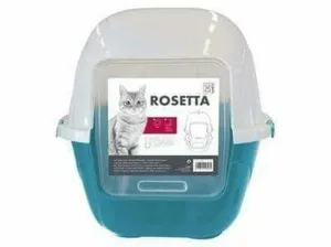 CAT LITTER BOX - ROSETTA  BLUE Pets Qatar